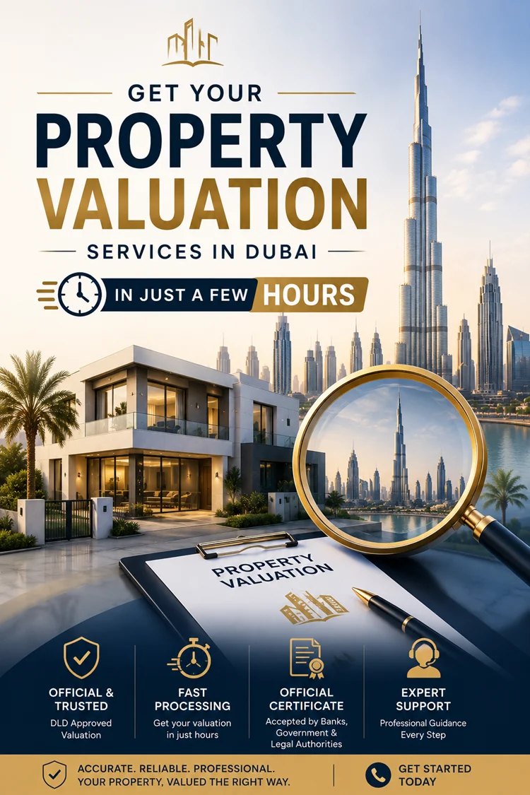 Official DLD Property Valuation – Issued in Just Hours